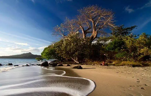 Plage aux comores