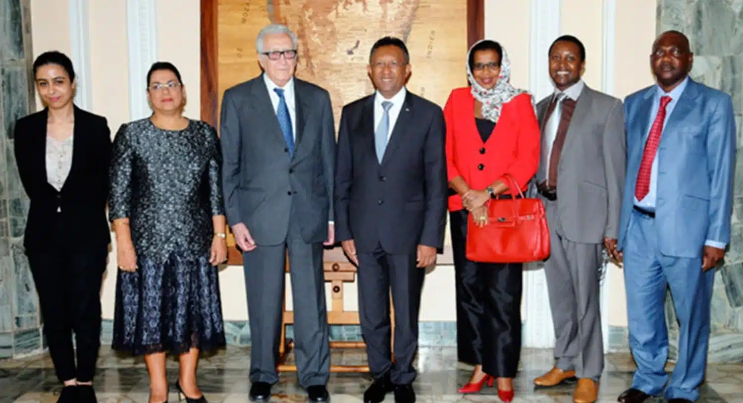 ARTICLE-The African union's visit to Madagascar