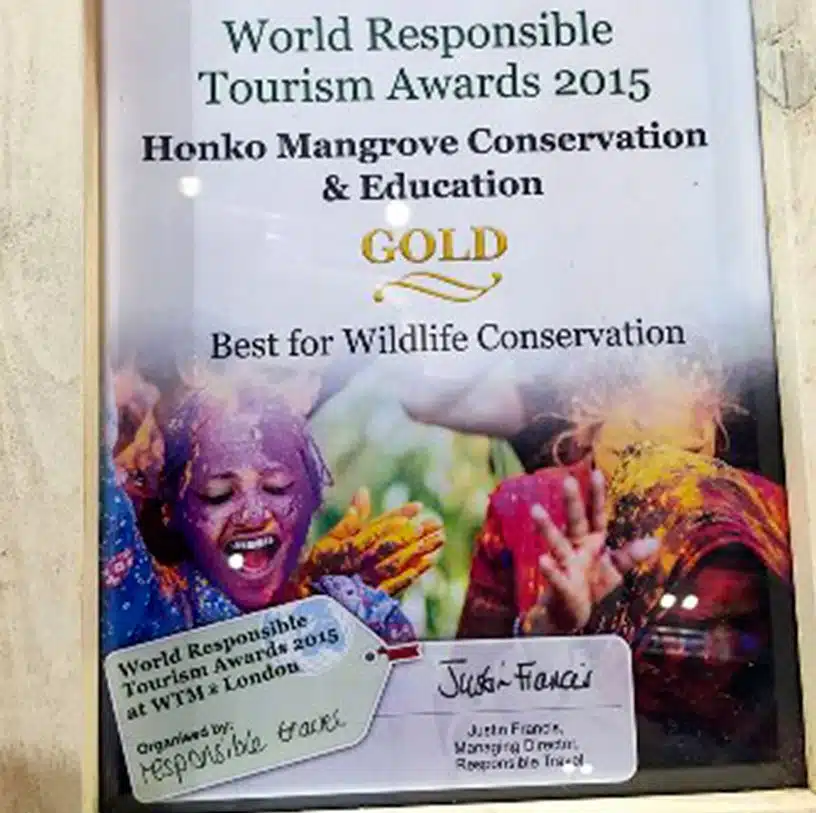 ARTICLE-1er prix pour le world responsible tourism