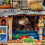 Madagascar - Marché local ville