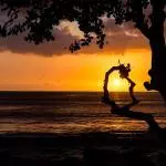 Île Maurice - Vue plage couché de soleil